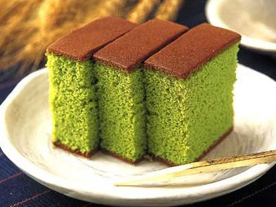 Recipe : Matcha Sponge Cake